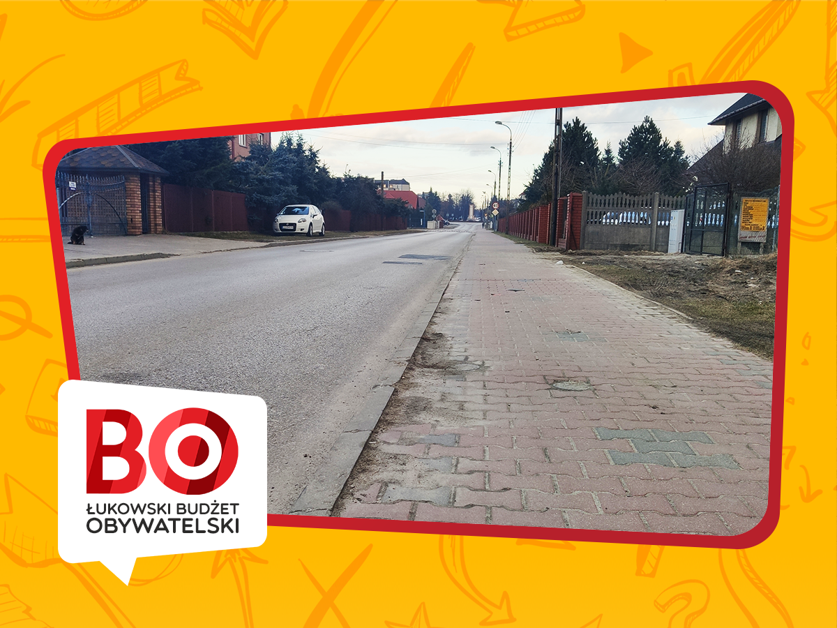 BO: Remont 350 m chodnika na ul. Sienkiewicza